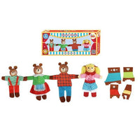 
              Finger Puppet Set - Goldilocks & the 3 Bears
            