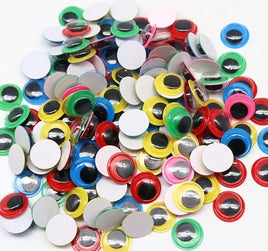 Joggle Eyes (400 pieces) - Coloured