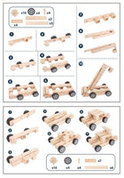 
              Wooden Construction Set - 85Pce
            