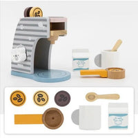 
              Wooden Coffee Machine Set - Polar
            