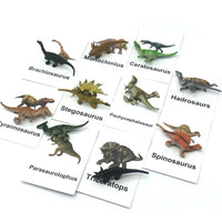 
              Card & Figurines Match Set - Dinosaurs
            