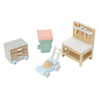 
              Wooden Dollhouse Garage Set
            