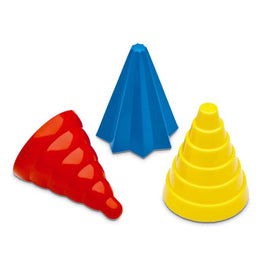 Plasto Hemispheric Moulds, 3 pcs
