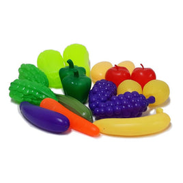 Play Food - Fruit and Vegetable Set 18 pce