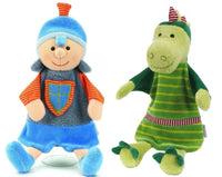 
              Sterntaler Puppet - Knight and Dragon - Made in Germany
            