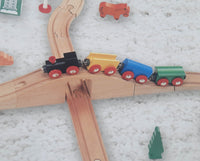 
              Wooden Road & Rail Set
            