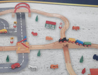 
              Wooden Road & Rail Set
            