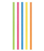 
              ECO Paper Straws 8mm x 19.7cm Coloured Pack of 500 - Clearance
            