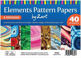 Paper - Elements Pattern - A4 40 sheets