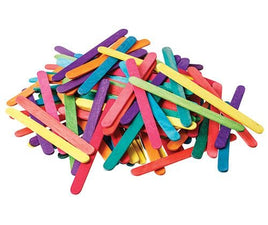 Coloured Pop Sticks (500)