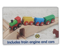 
              Maxim Wooden Train Set - Basic
            