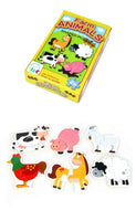 
              Wooden Farm Animals - Shaped Puzzle - Set of 6
            