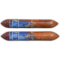 
              Aboriginal Clapsticks Pair - 21cm
            