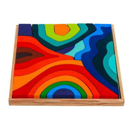 Jumbo Abstract Building Blocks/Puzzle - 44cm