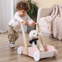 
              Wooden Doll's Buggy - Pink
            