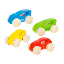 Hape Wooden Cars - Set of 4