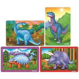 Dinosaur Puzzle Set - 30cm x 20cm - Set of 4
