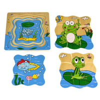 
              Frog Life Cycle - 4 Layer Puzzle
            