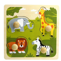 
              Knob Animal Puzzle Set
            