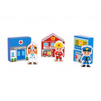 
              Town Play Set with Wooden Case
            