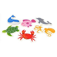 
              Wooden Ocean Animals - Shaped Puzzle - Set of 6
            