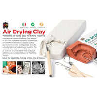 
              Air Drying Clay - Terracotta -500grams
            