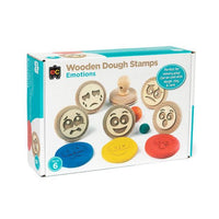 
              Wooden Dough Stampers - Emotions
            