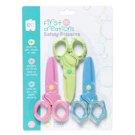 Safety Scissors - Set of 3 - Plastic Scissors