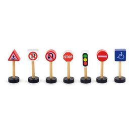 Traffic Sign Set - 7 pce