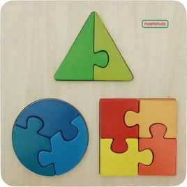 Chunky Geometric Shapes Puzzle - Masterkidz