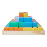 
              Rainbow Pyramid Blocks
            