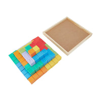 
              Rainbow Pyramid Blocks
            