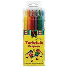Twist-It Crayons - 6 Pack