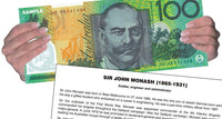 
              Large Australian Money Cards
            