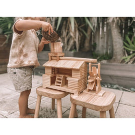 Eco Hut & Water Wheel