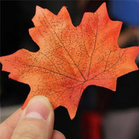 
              Fabric Autumn Maple Leaves Pack - 100 pce
            