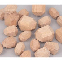 
              Wooden Stacking Gems - Natural - 20 Pce
            