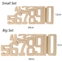 
              Wooden Number Set - Large
            