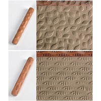 
              Wooden Clay Pattern Rollers - Set of 5
            