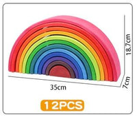 
              Wooden Rainbow Large - 35cm
            