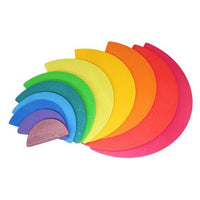 
              Stacking Rainbow Semicircles
            