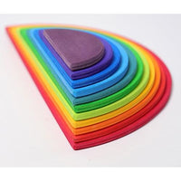 
              Stacking Rainbow Semicircles
            