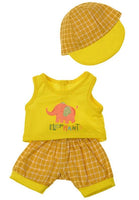 
              Doll Clothes 41cm - 3 Pce Set - Yellow
            