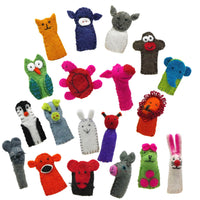 
              Finger Puppets from Nepal - Set of 4
            